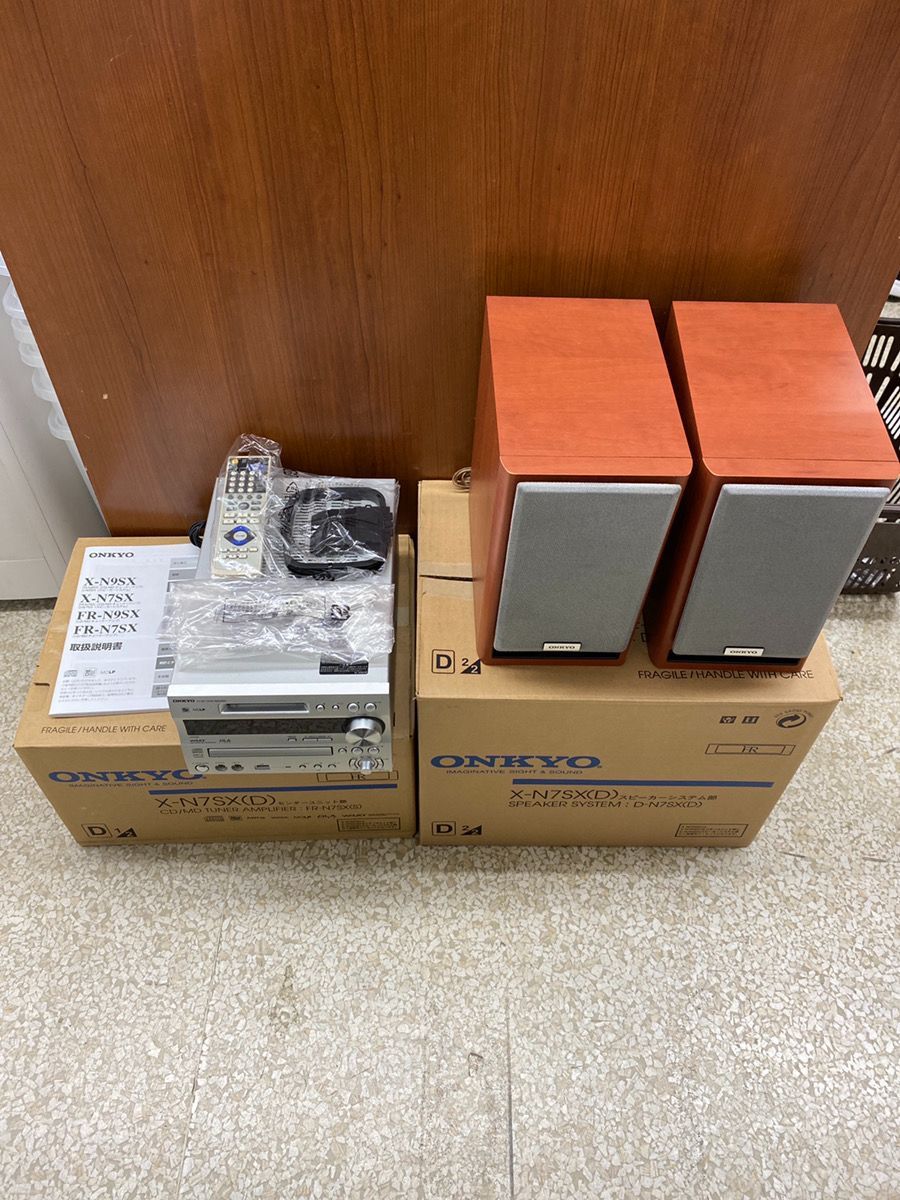 オンキョー ONKYO X-N7SX CDMDコンポ 2009年製