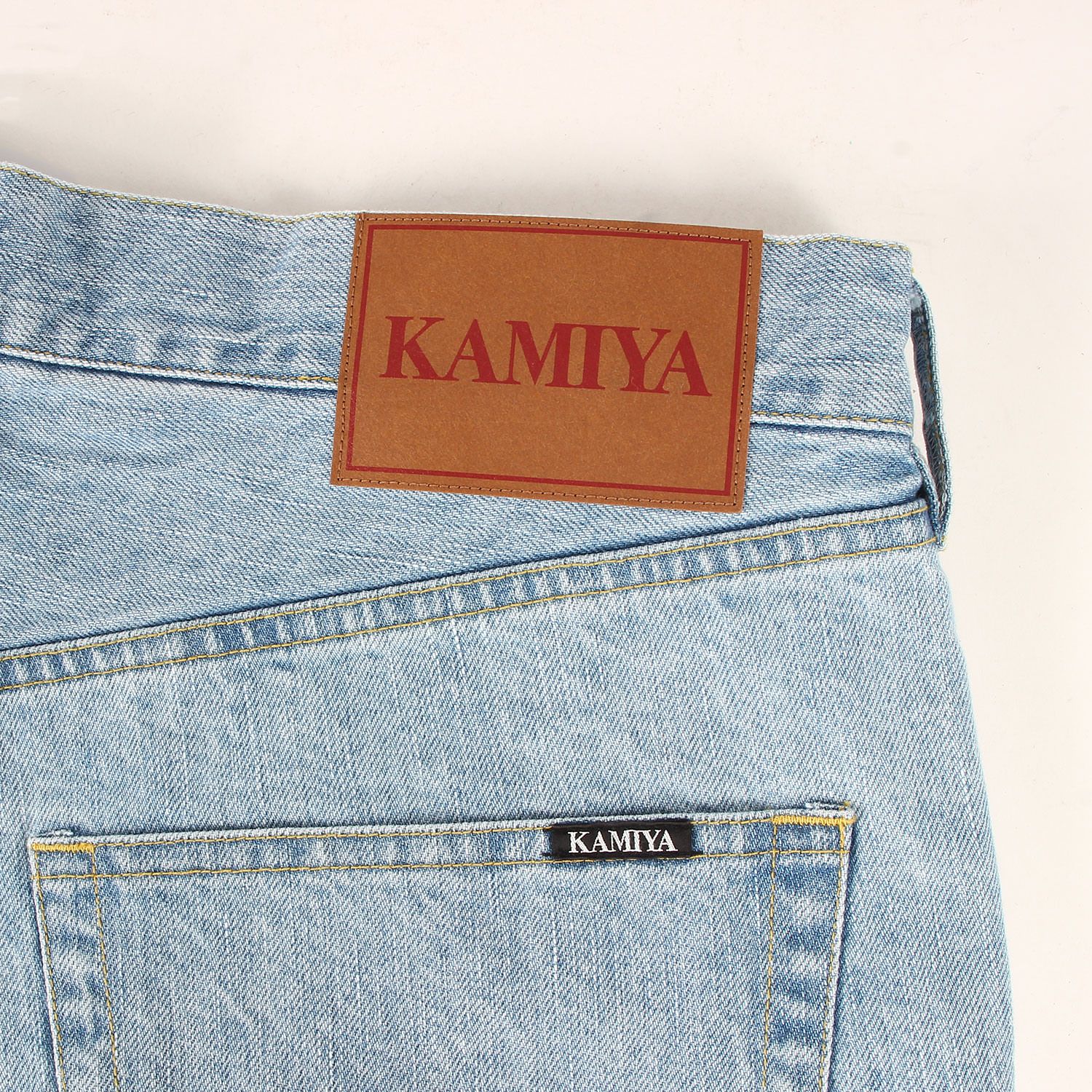 新品未使用KAMIYA denim wrap skirt ブラック