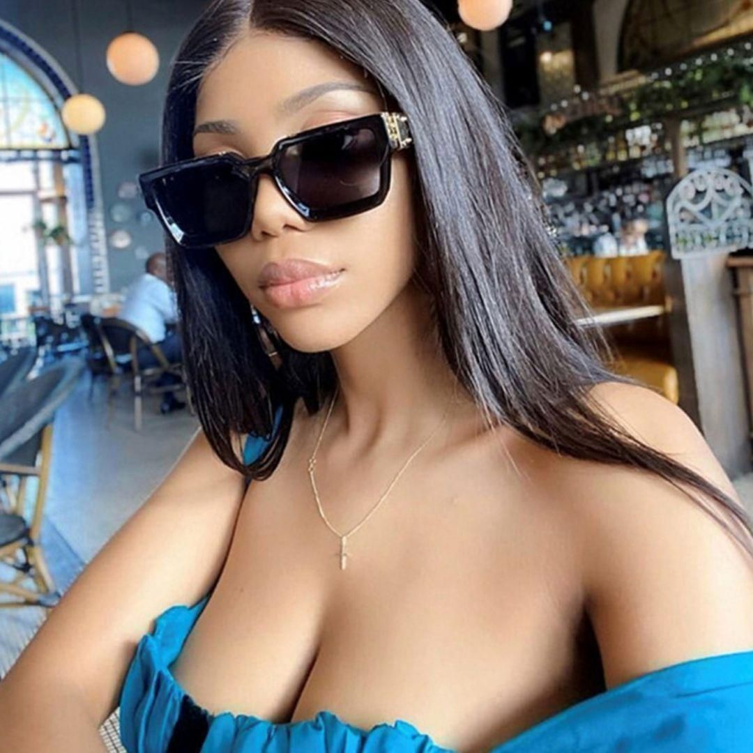 ミリオネア型 サングラス ラッパー ヒップホップ ブラック レゲエ