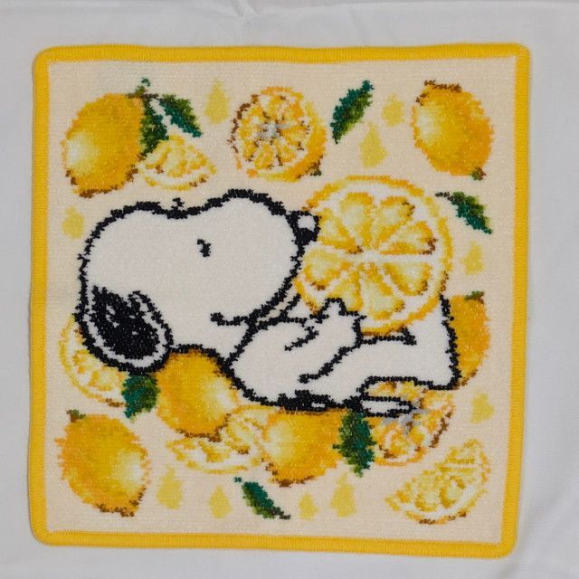 フェイラー スヌーピー ハンカチ シトロン柄 レモン【中古品】 - メルカリ