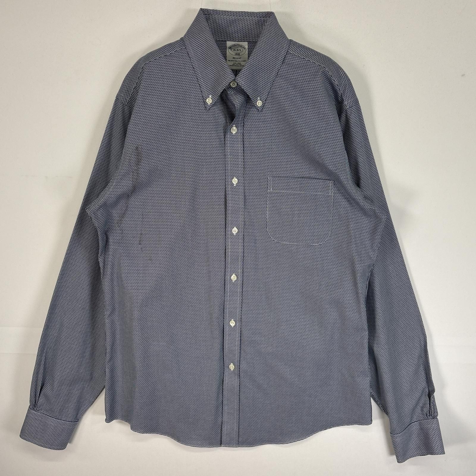 古着 ブルックスブラザーズ Brooks Brothers 長袖シャツ 千鳥柄 古着 ブルックスブラザーズ Brooks Brothers 長袖シャツ 千鳥柄