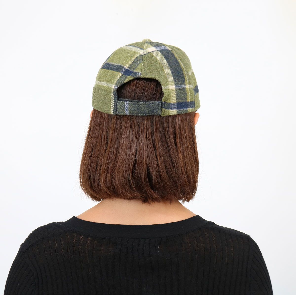  CHLOE KIDS クロエ キッズ ベースボールキャップ C 20682 大人もOK 帽子 CAP コットン ロゴ刺繍 レディース 子供 ガールズ チェック柄 ベージュ キャップ 帽子