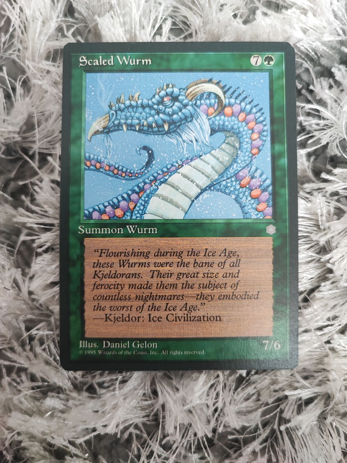 mtg Scaled Wurm 甲鱗のワーム ICE - メルカリ