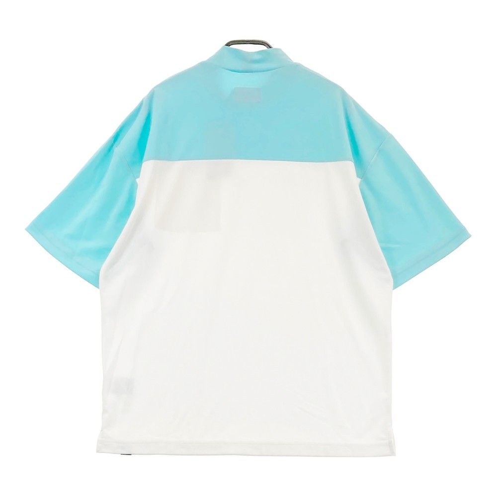 サイズ 5 NEW BALANCE GOLF ニューバランス 012-3166201 モデル ハイネック 半袖Tシャツ ホワイト系 240101228254 ゴルフウェア メンズ ストスト