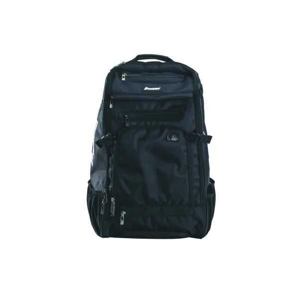 フランクリン Franklin 野球 ソフトボール バックパック バッグ TRAVELER ELITE CHROME 23482C1A ブラック 黒 バット挿し込み