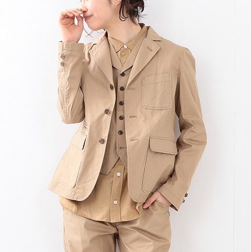 BEAMS BOY ビームスボーイ ダンプ3ボタンジャケット 13-16-0172