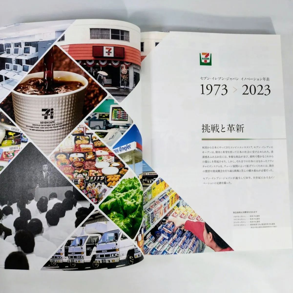未使用品】セブンイレブン 50年の歩み 50周年記念誌 社史 非売品