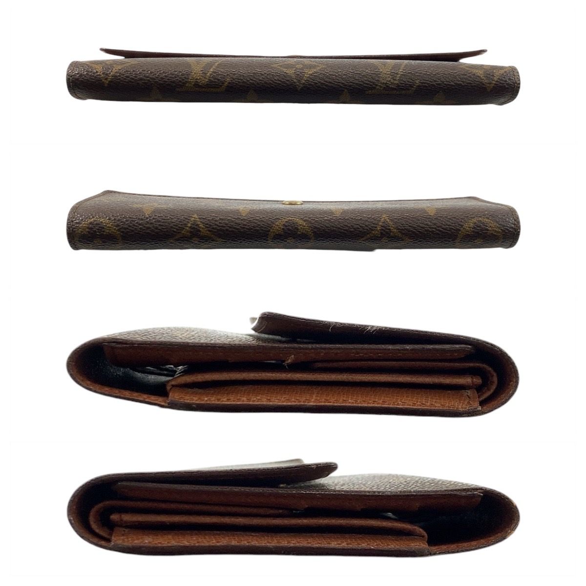 LOUIS VUITTON ルイヴィトン モノグラム ポルトトレゾール  