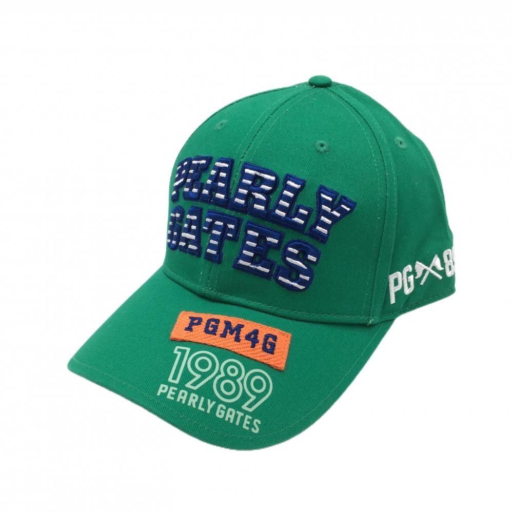 PEARLY GATES パーリーゲイツ キャップ ボーダー柄 ネイビー系