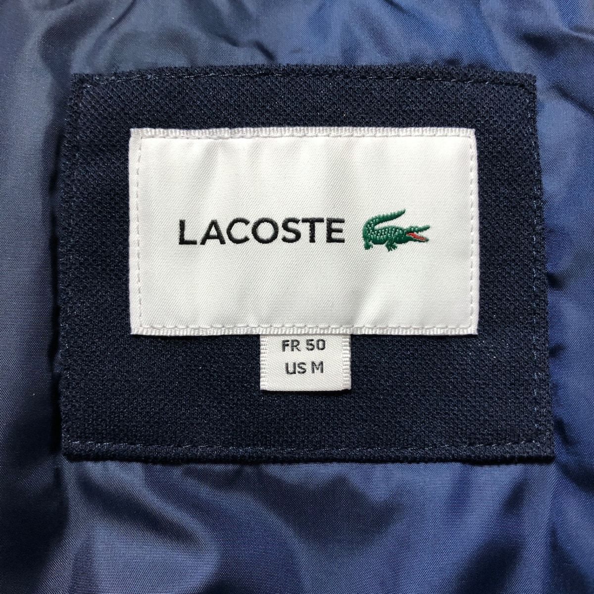 Lacoste(ラコステ) ダウンジャケット サイズUS M メンズ - ダーク ...