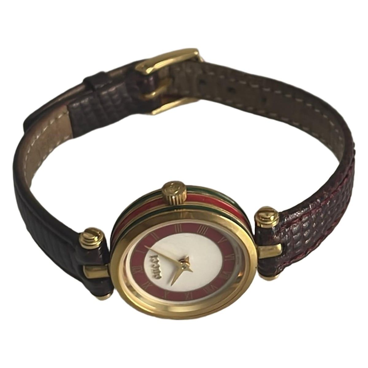 GUCCI(グッチ) 腕時計美品 - レディース シェリー/ダブルG GUCCI(グッチ) 腕時計美品 - レディース シェリー/ダブルG
