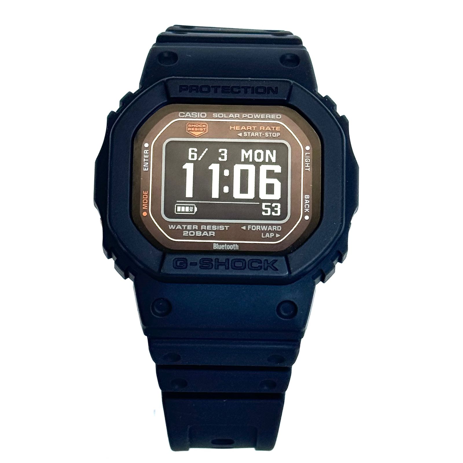 美品】カシオ G-SHOCK ジーショック DW-H5600-1JR G-SQUAD デジタル 