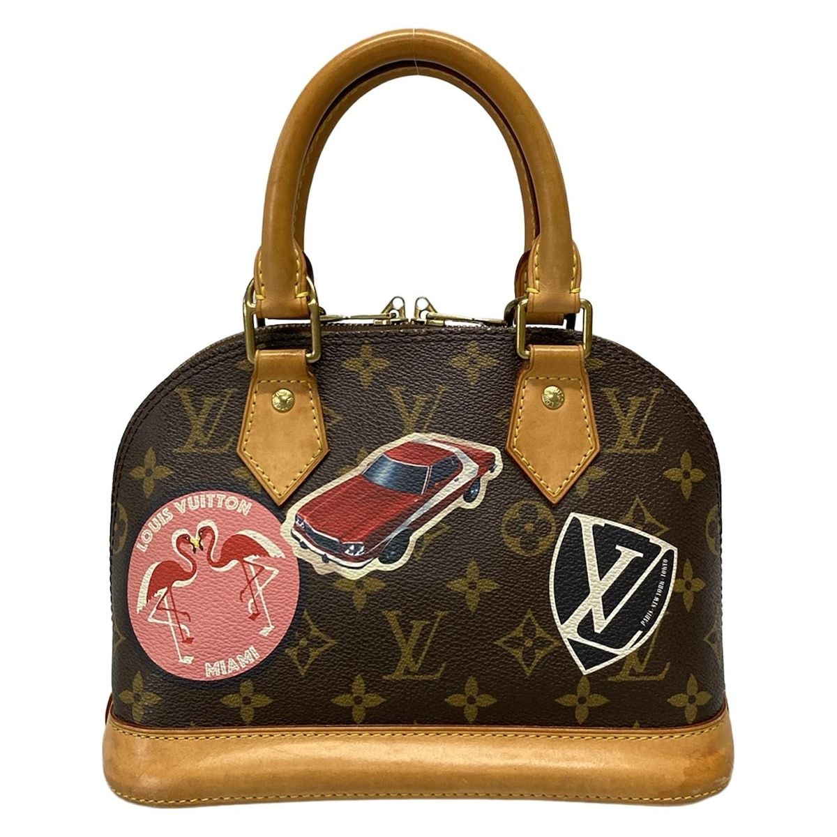 LOUIS VUITTON ルイヴィトン ハンドバッグ ワールドツアーコレクション アルマBB M43230 - レザー 牛革