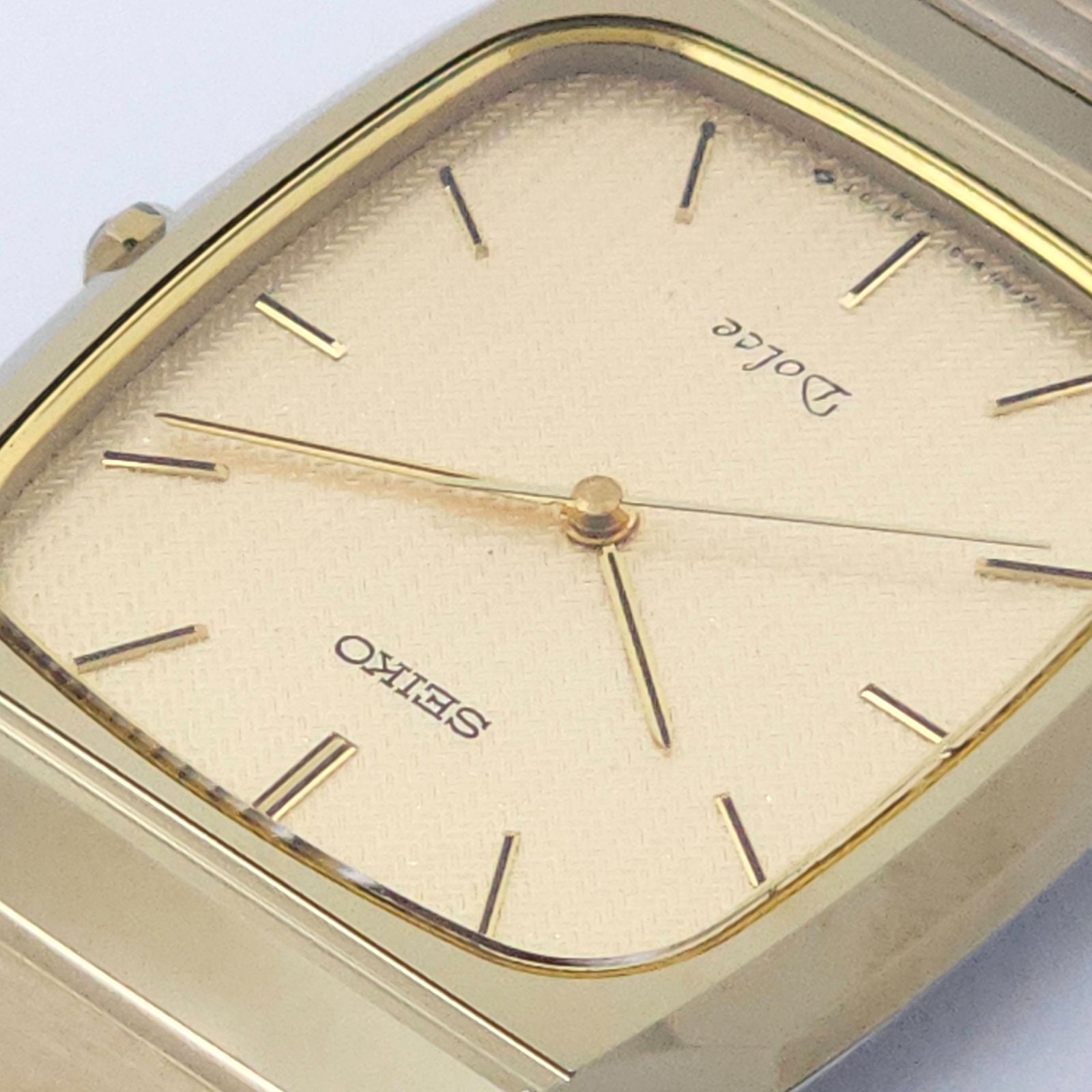 SEIKO セイコー ドルチェ 9531-5140 QZ Near Mint] Seiko Dolce 9531-5140 Vintage Gold Quartz Men's