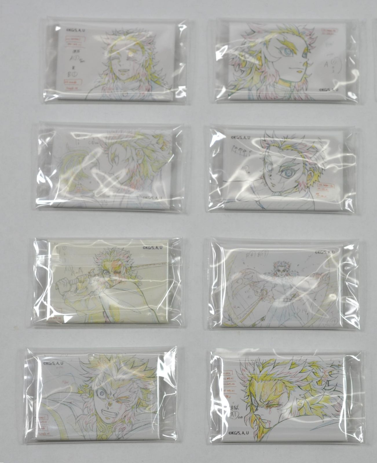 A1759・鬼滅の刃 無限列車編 煉獄杏寿郎 ufotable 原画コレクション