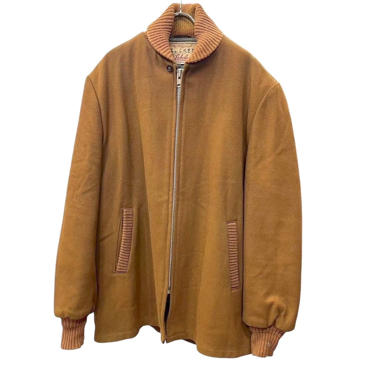 50s ビンテージ CLICKER LAKELAND ウール ファラオジャケット ブラウン 