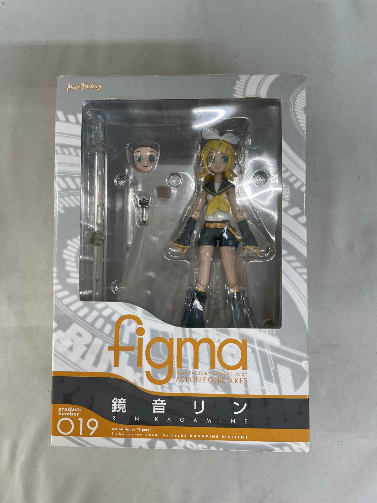 新品未開封　figma キャラクター・ボーカルシリーズ02 鏡音リン 019 figma 019 キャラクター・ボーカルシリーズ02 鏡音リン - メルカリ