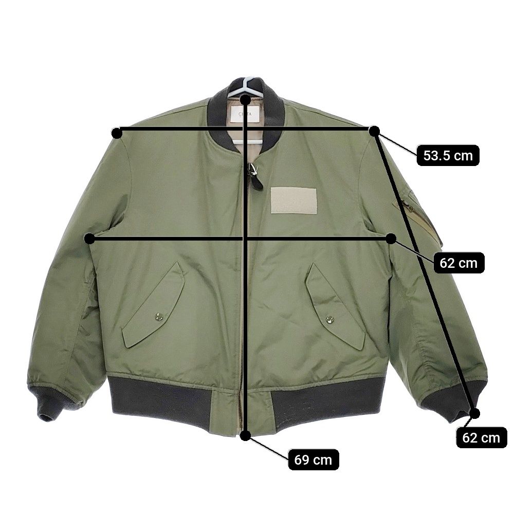 CIOTA 新品 24AW MA-1 Flight Jacket フライトジャケット BZLM CIOTA 新品 24AW MA-1 Flight Jacket フライトジャケット BZLM