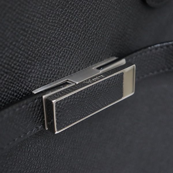 広尾店】美品 ヴァレクストラ VALEXTRA 2ハンドル ミラノバッグ マキシ  