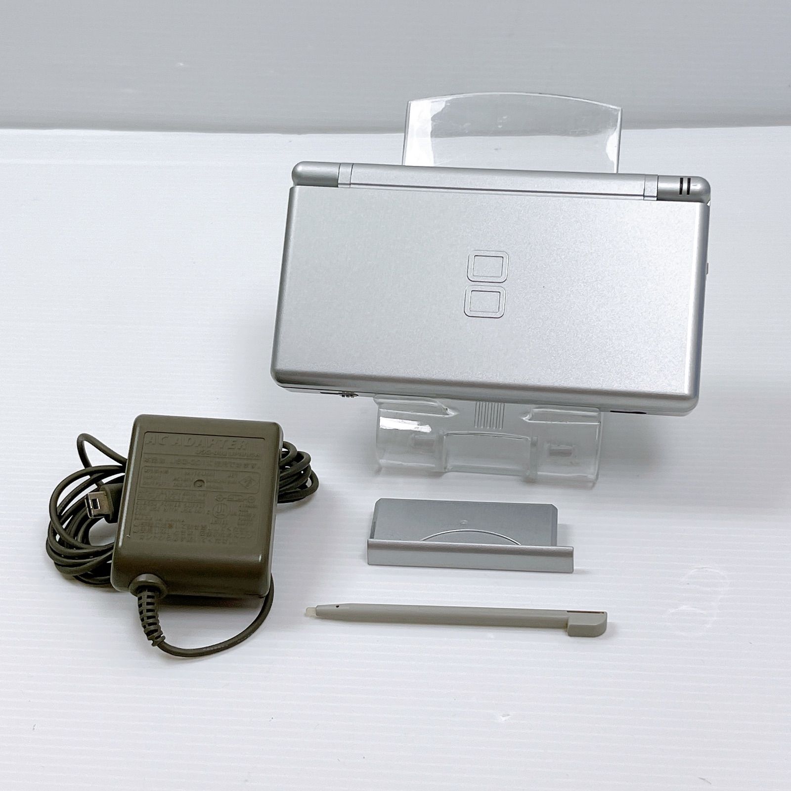 極美品 DS Lite グロスシルバー 遊べるセット 動作確認済み