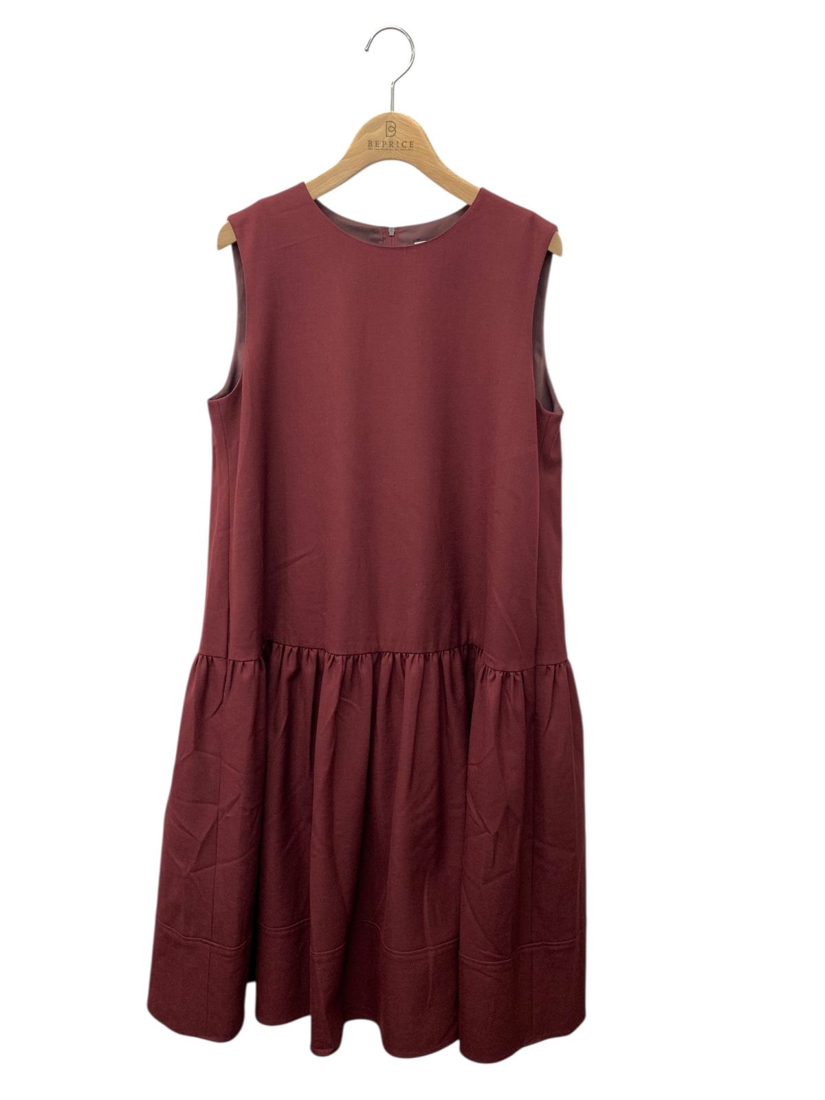 フォクシーブティック Dress Manon 44963 ワンピース 40 ワインレッド ITD101KEACEG