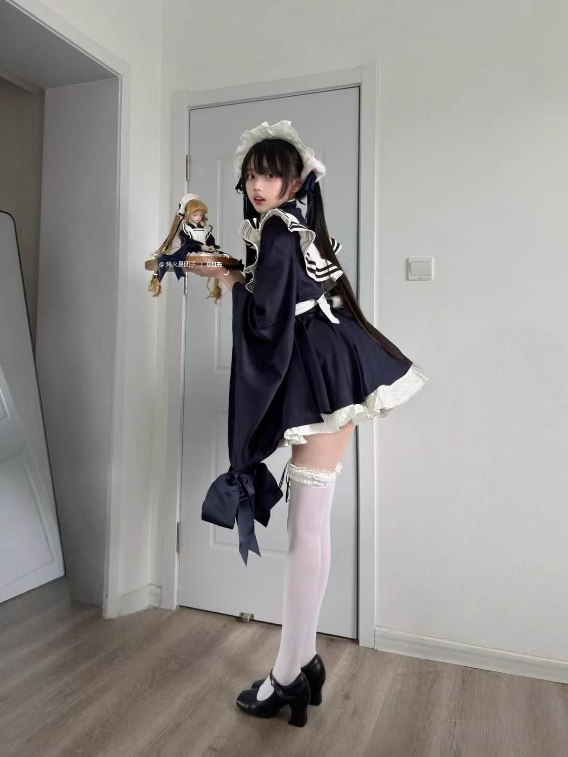 稀少ハラコ ロングブーツ ハイヒール CHIE MIHARA Chie Mihara