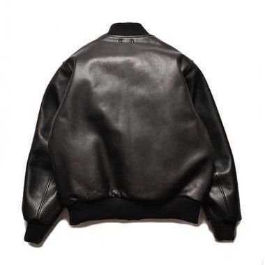 MINEDENIM マインデニム スタジャン MINEDENIM - Wool Meiton ＆ Leather Studium Jamper （BLT