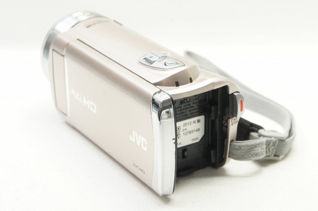 JVC Everio ビデオカメラ GZ-E117 ピンク　ジャンク品 Yahoo!オークション - 「everio gz-e117」の落札相場・落札価格
