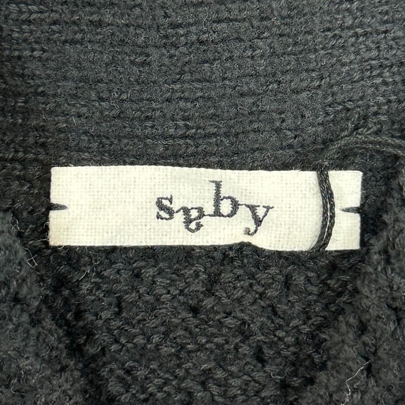 定価44000円 新品 saby ORIENTAL NECK L/S MESH KNIT メッシュ ニット 