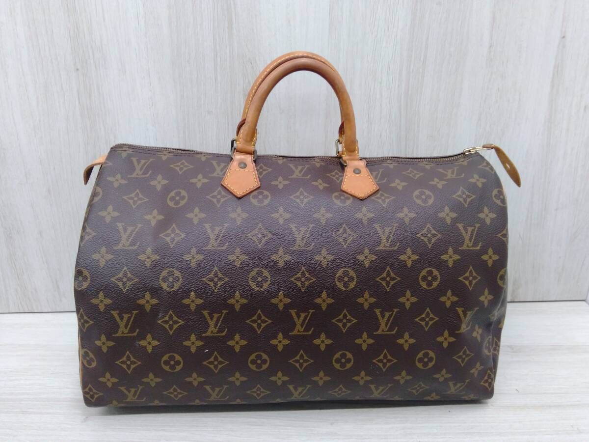 LOUIS VUITTON パドロック付き　スピーディ40 モノグラム LOUIS VUITTON - LOUIS VUITTON モノグラム スピーディ40