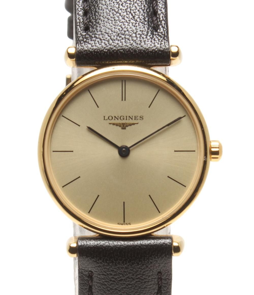 ロンジン 腕時計 L4.135.2 ゴールド レディース LONGINES