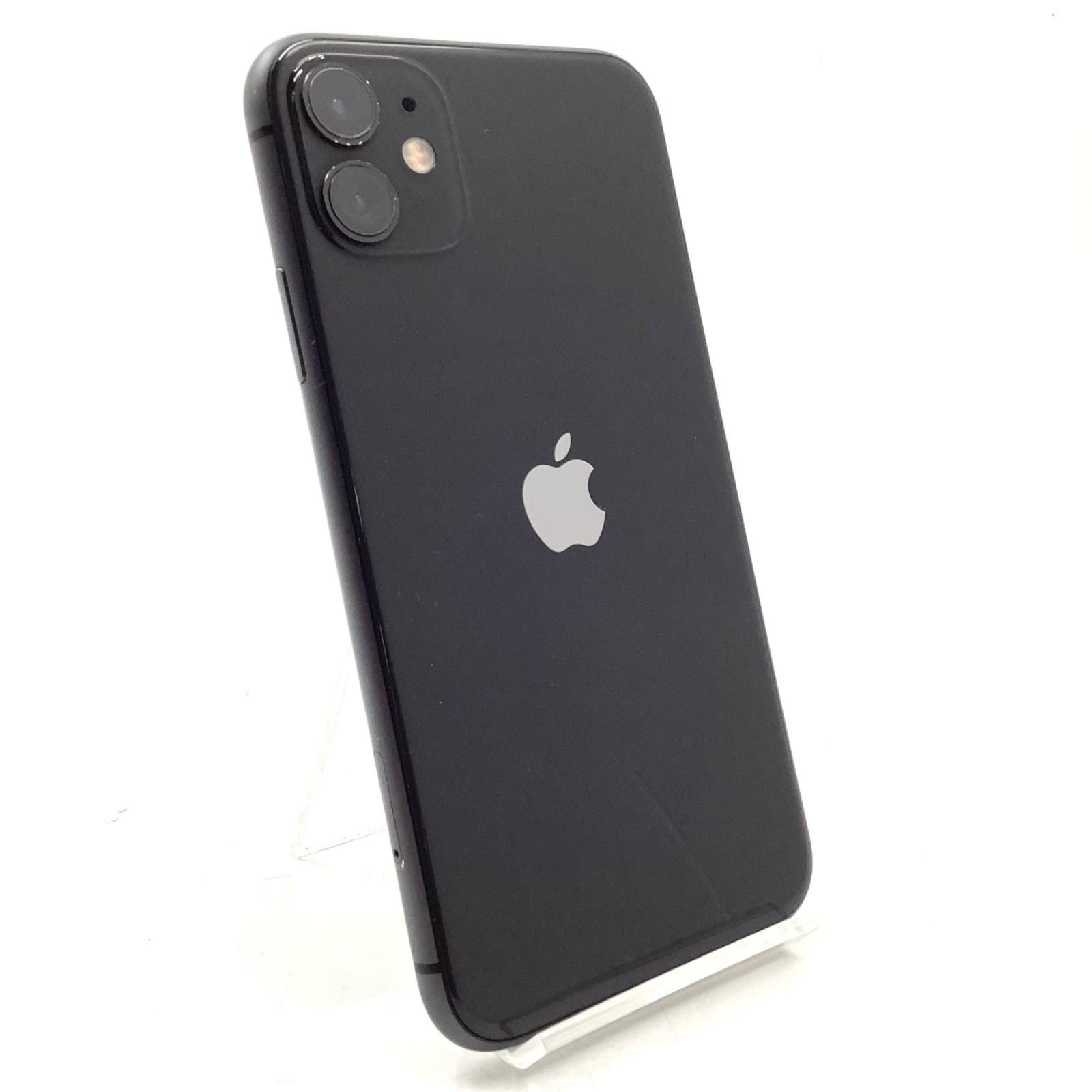 最速発送】Apple iPhone 11 64GB ブラック コレクション 73%【難有】