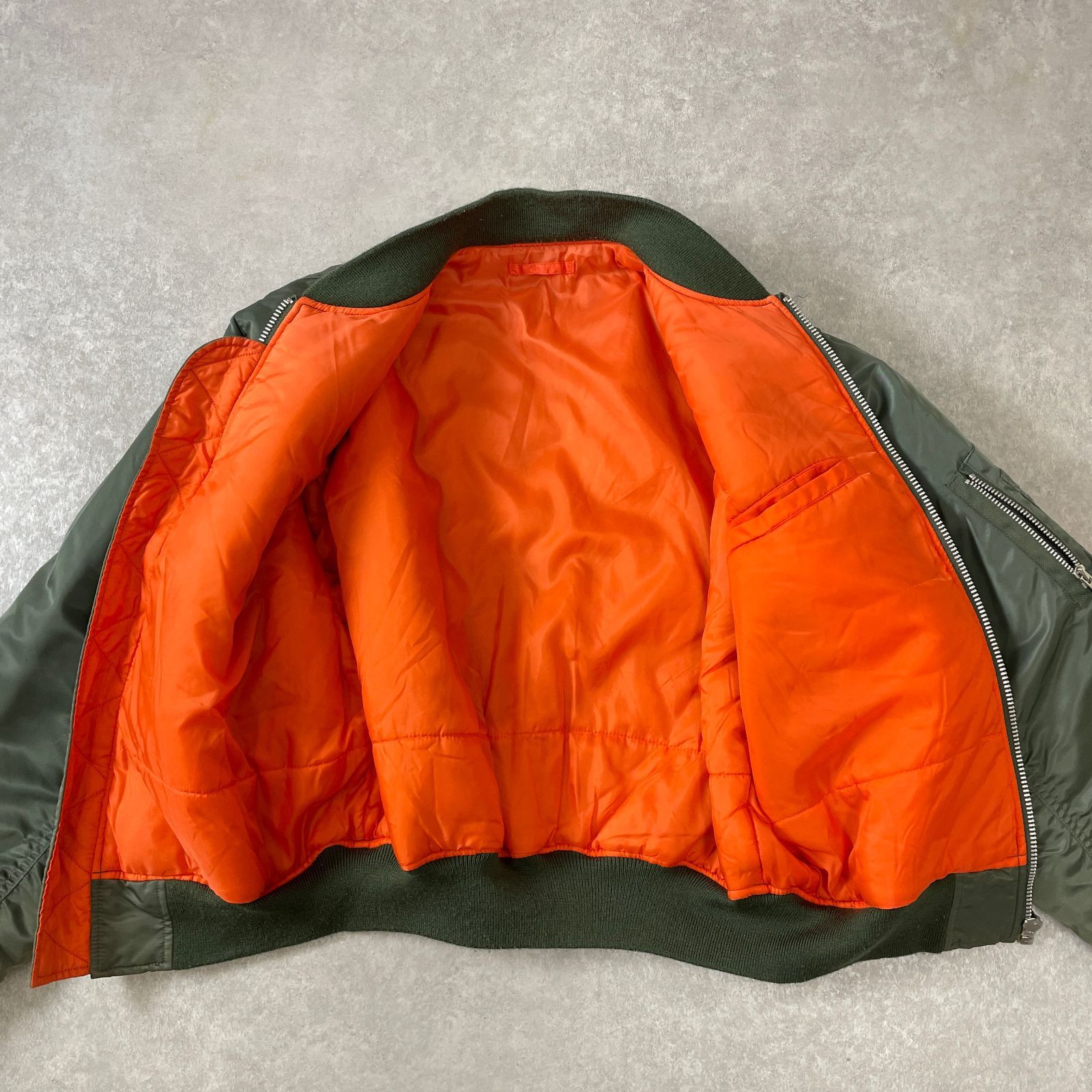 デッドストック old uniqlo MA-1 フライトジャケット テック デッドストック old uniqlo MA-1 フライトジャケット テック