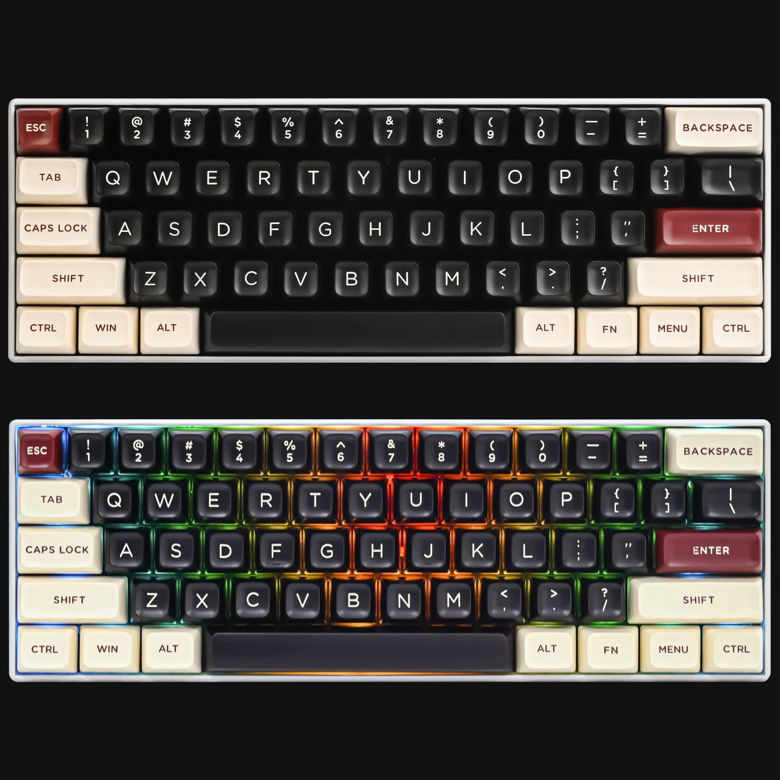 在庫処分MX カスタムキーキャップ、CherryGateron 軸 6% ASA 64