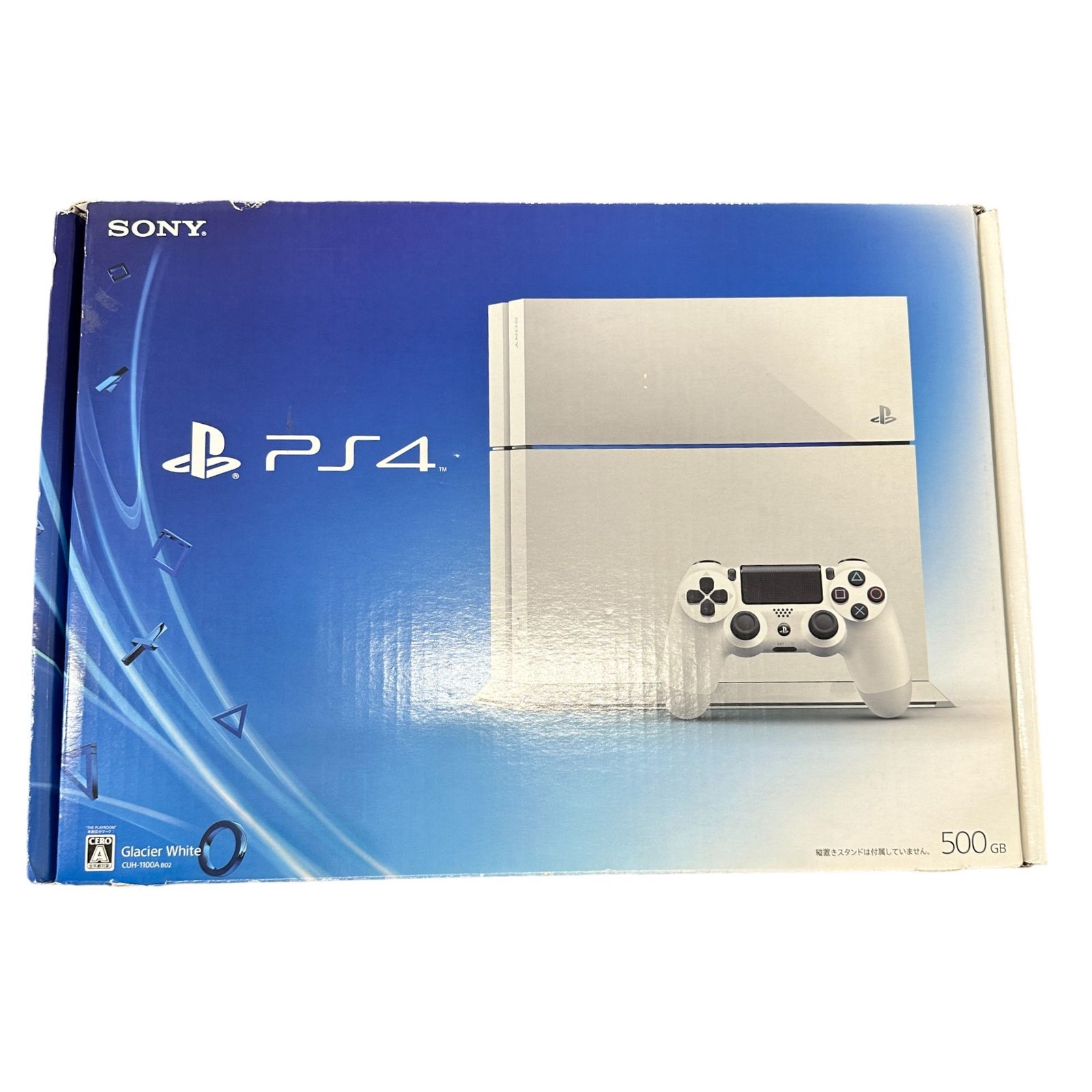 PlayStation4 グレイシャー・ホワイト 500GB CUH-1100A - メルカリ