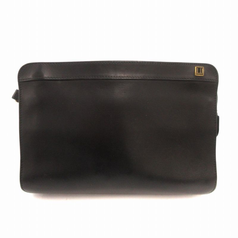 ダンヒル dunhill クラッチバッグ セカンドバッグ レザー 本革 ロゴ 黒 ブラック /FT □GY18 - メルカリ