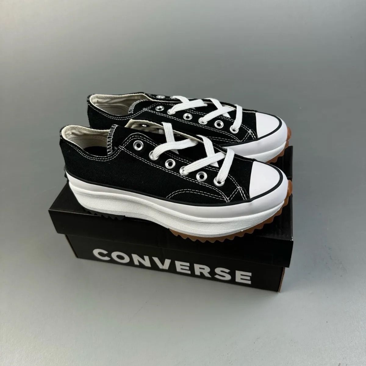 新品 CONVERSE Run Star Hike コンバース ランスタート ブラック - メルカリ