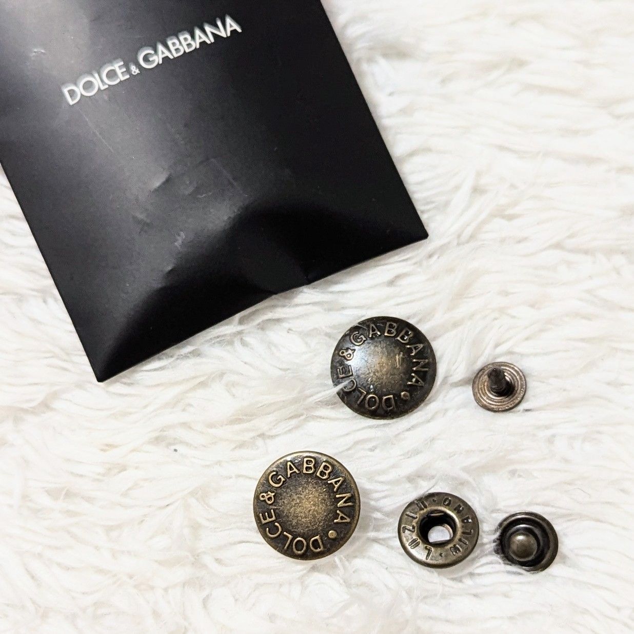 ✨ドルチェ&ガッバーナ✨ハウンドトゥース コート DGロゴ　パールボタン ♡ドルチェ&ガッバーナ♡ ハウンドトゥース コート パールボタン