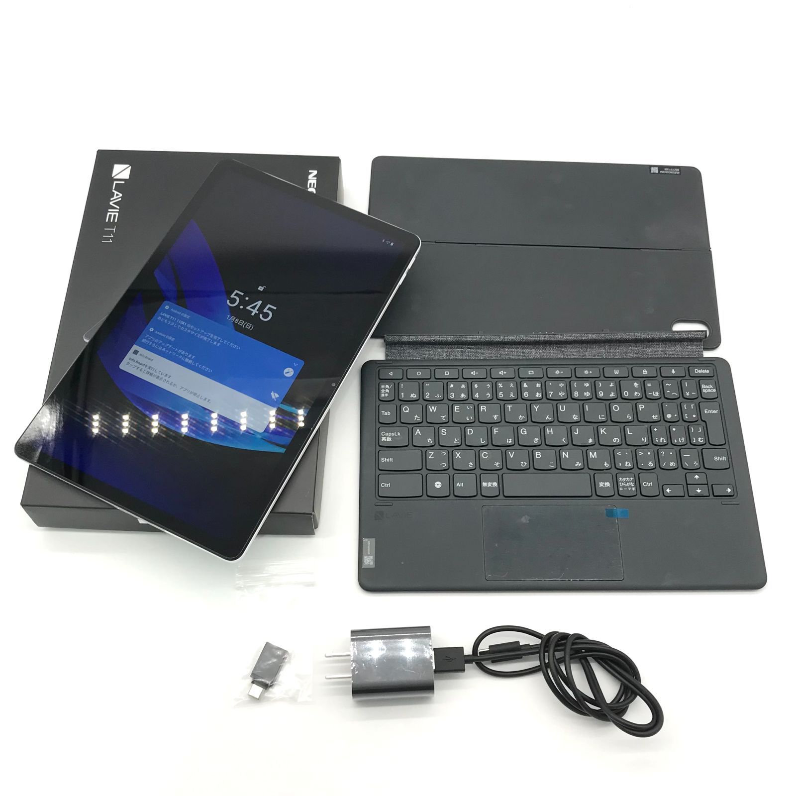 NEC LAVIE タブレット　T1175BAS 純正カバーキーボード付き NEC LAVIE タブレット T1175BAS 純正カバーキーボード付き NEC