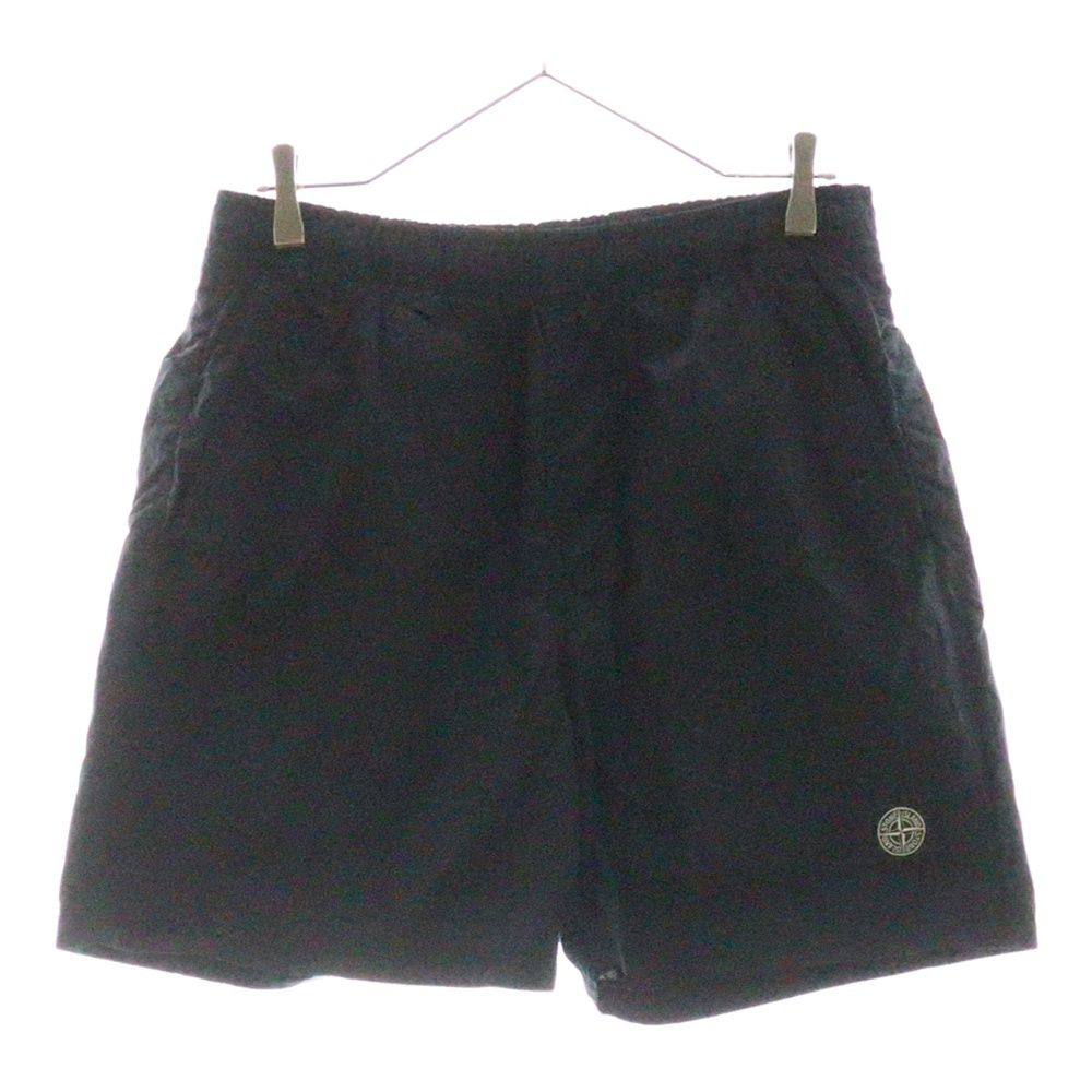 STONE ISLAND (ストーンアイランド) ロゴ刺繍 ナイロンショートパンツ 7415B0943 ネイビー