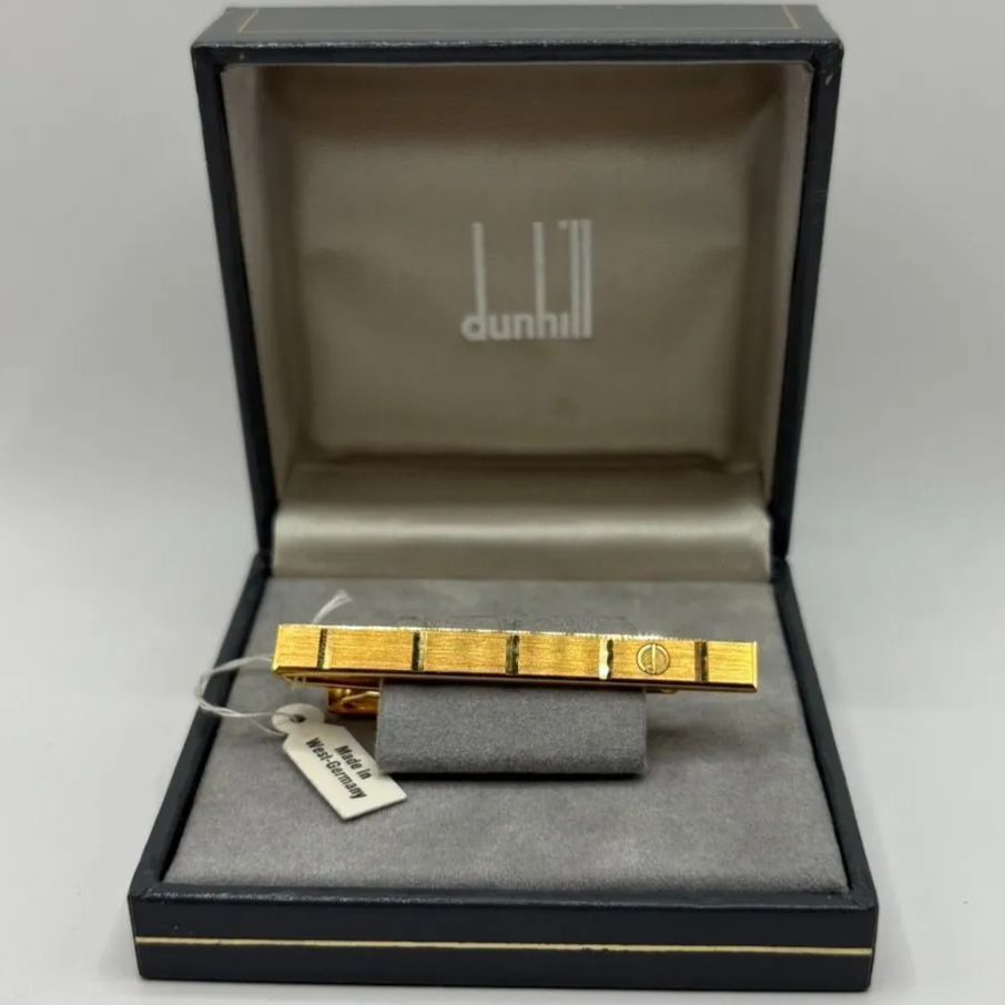 DUNHILL】ダンヒル ヴィンテージ タイピン ネクタイピン ゴールド