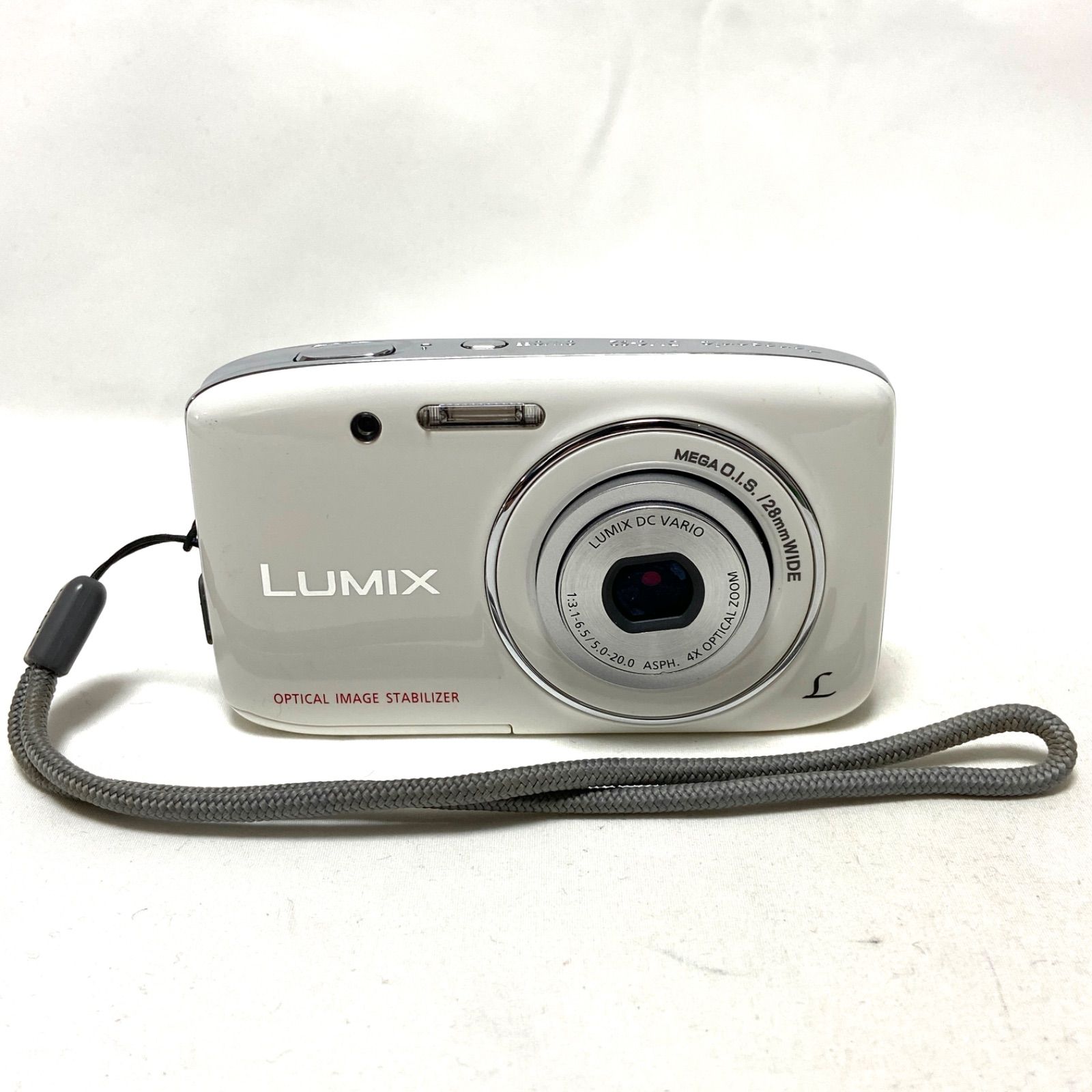 LUMIX DMC-S2 デジカメ コンパクト ホワイト Panasonic DMC S2