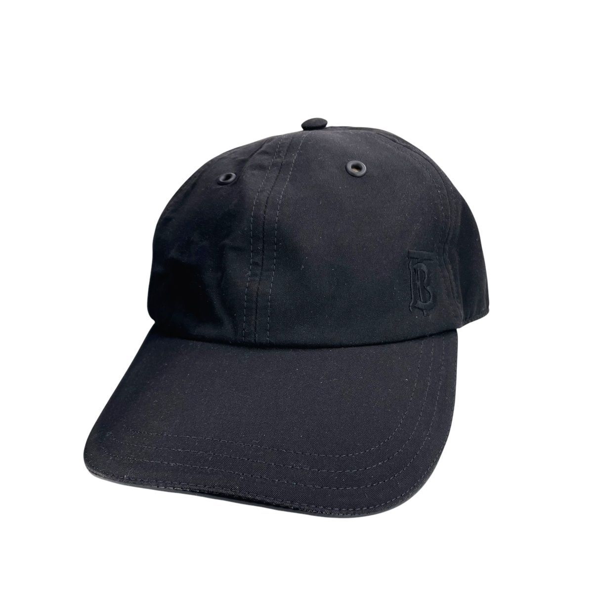 中古】 BURBERRY バーバリー TBロゴ べースボールキャップ