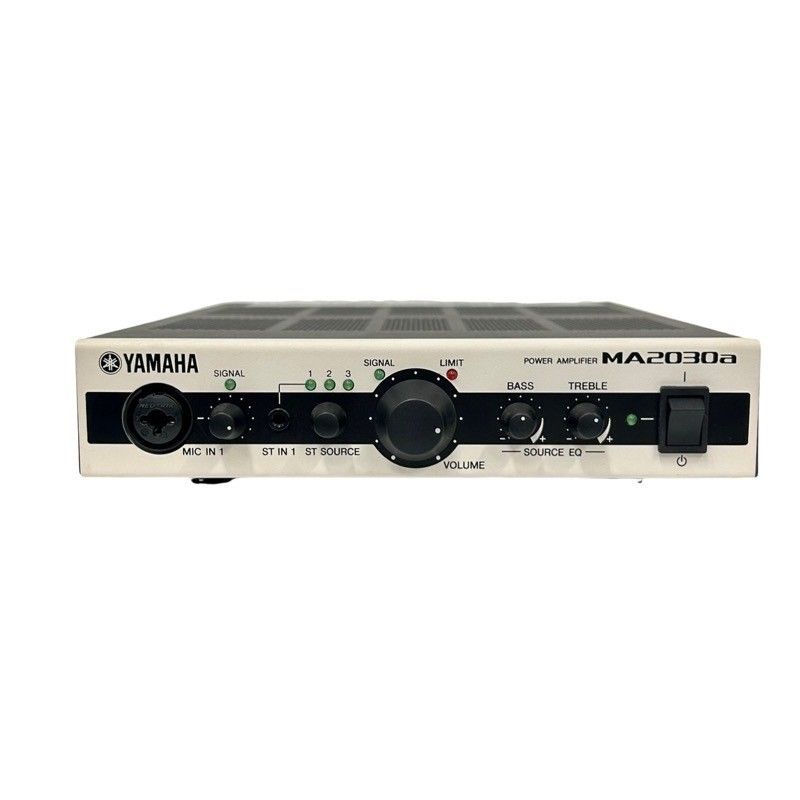 YAMAHA ヤマハ コンパクト パワーアンプ MA2030a ブラック 通電のみ 家電 電化製品 52509K266