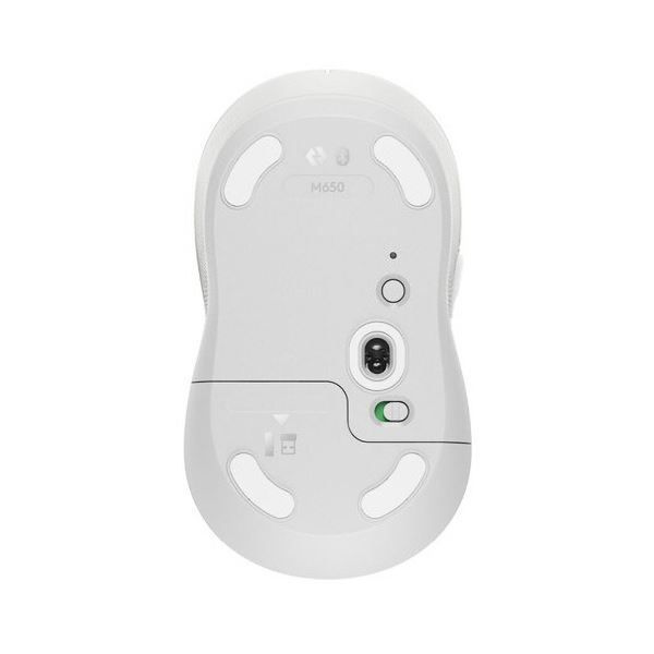 ロジクール Signature M650ワイヤレスマウス Mサイズ  オフホワイトフォービジネス M650BBOW 1個