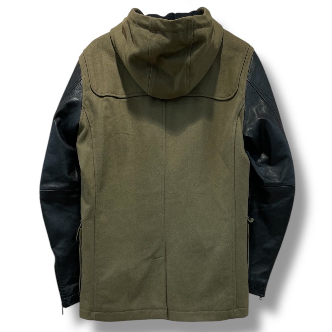 MoorBrook生地使用 美品 CORBYMORE ヘリンボーンダッフルコート