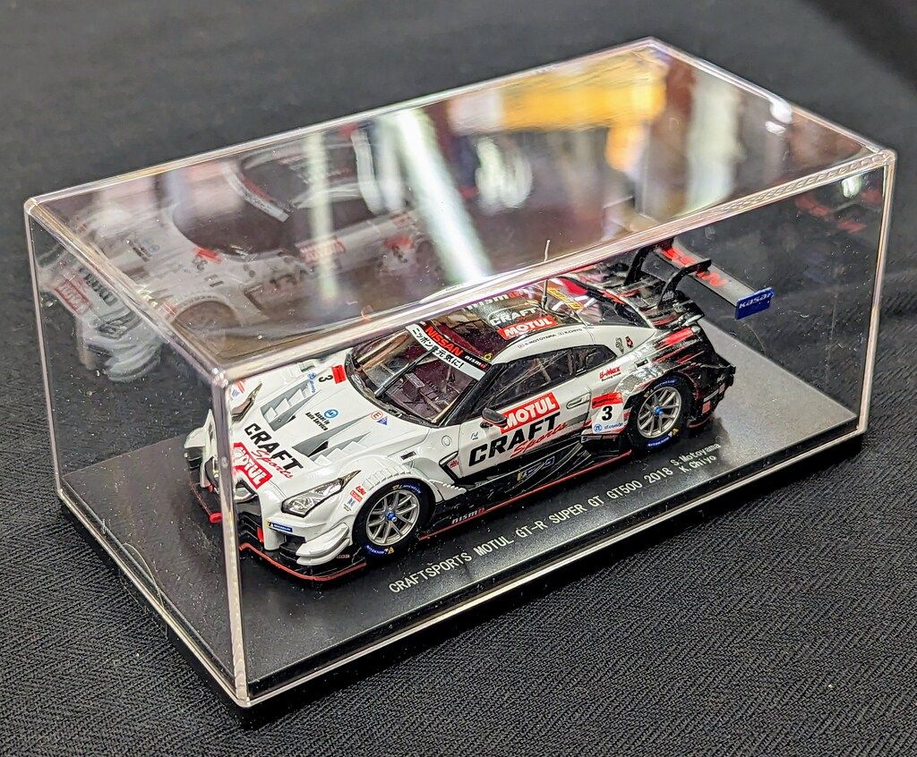 MMP 1/43 EBBRO CRAFTSPORTS MOTUL GT-R SUPER GT GT500 2018 No