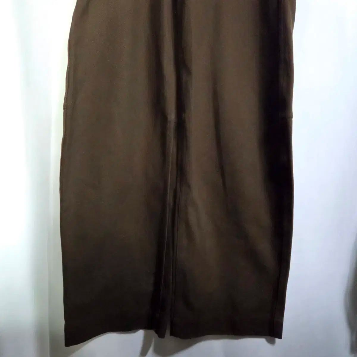 モノハ ブラウン カーテン カーブ パンツ DECORATOM_COM_BR