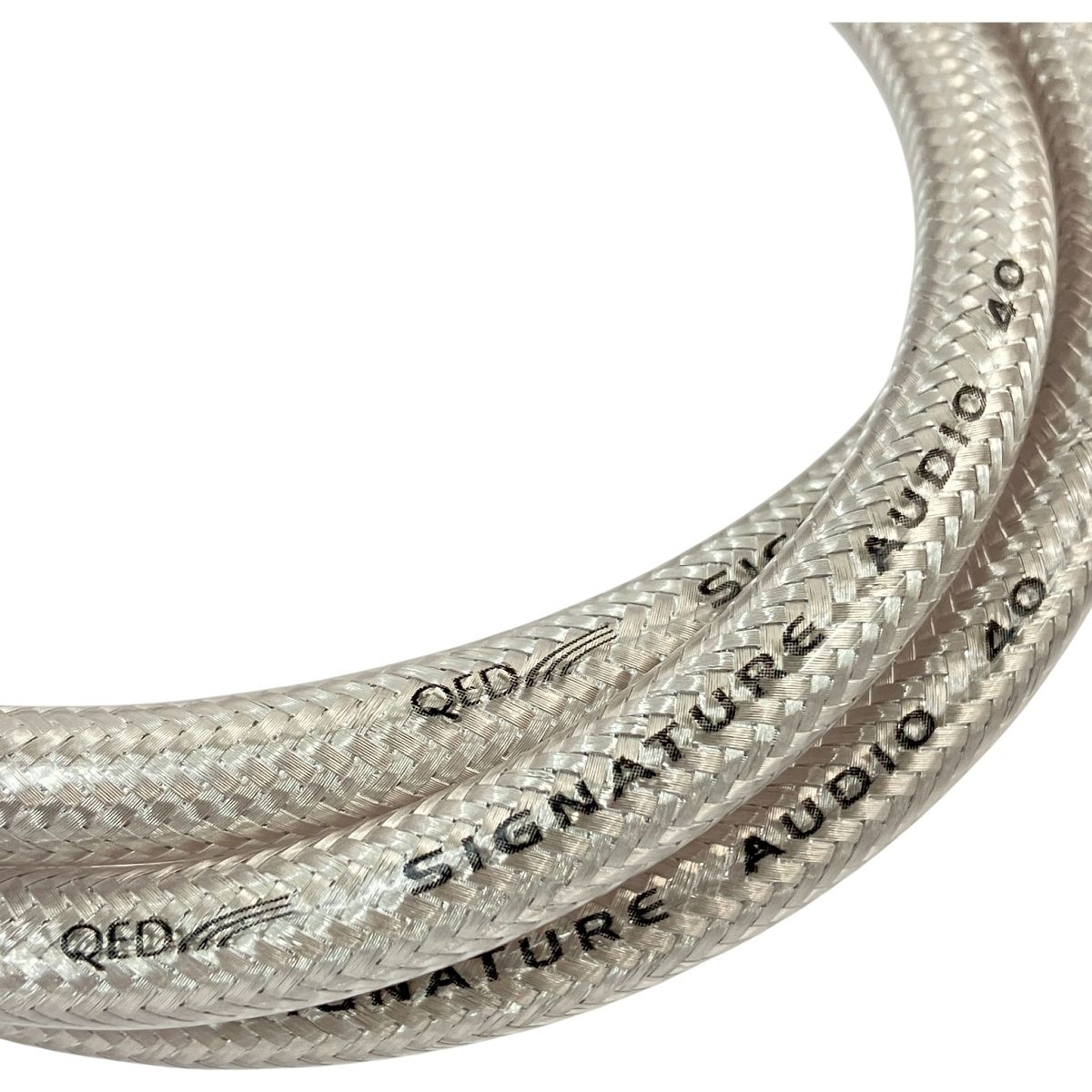 正確な QED SIGNATURE AUDIO 40 RCAケーブル ペア 0.7m カーオーディオ オーディオ 音響機材 N10499048