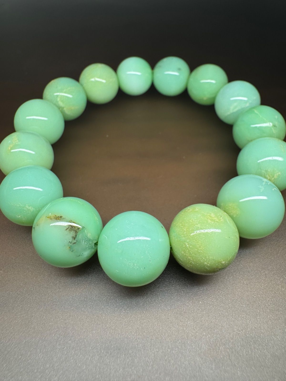 SSS大粒15.7㎜クリソプレーズ